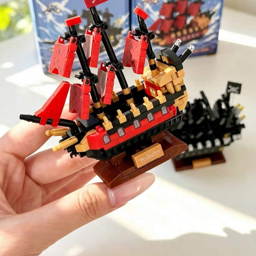 Hình ảnh bộ thuyền hải tặc mini